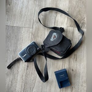 Canon PowerShot SX210 IS Black Digital Camera Bundle - tested works